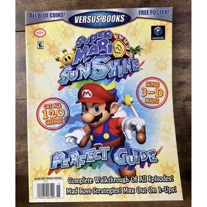 Versus Books Official Perfect Guide for Super Mario Sunshine Nintendo GameCube